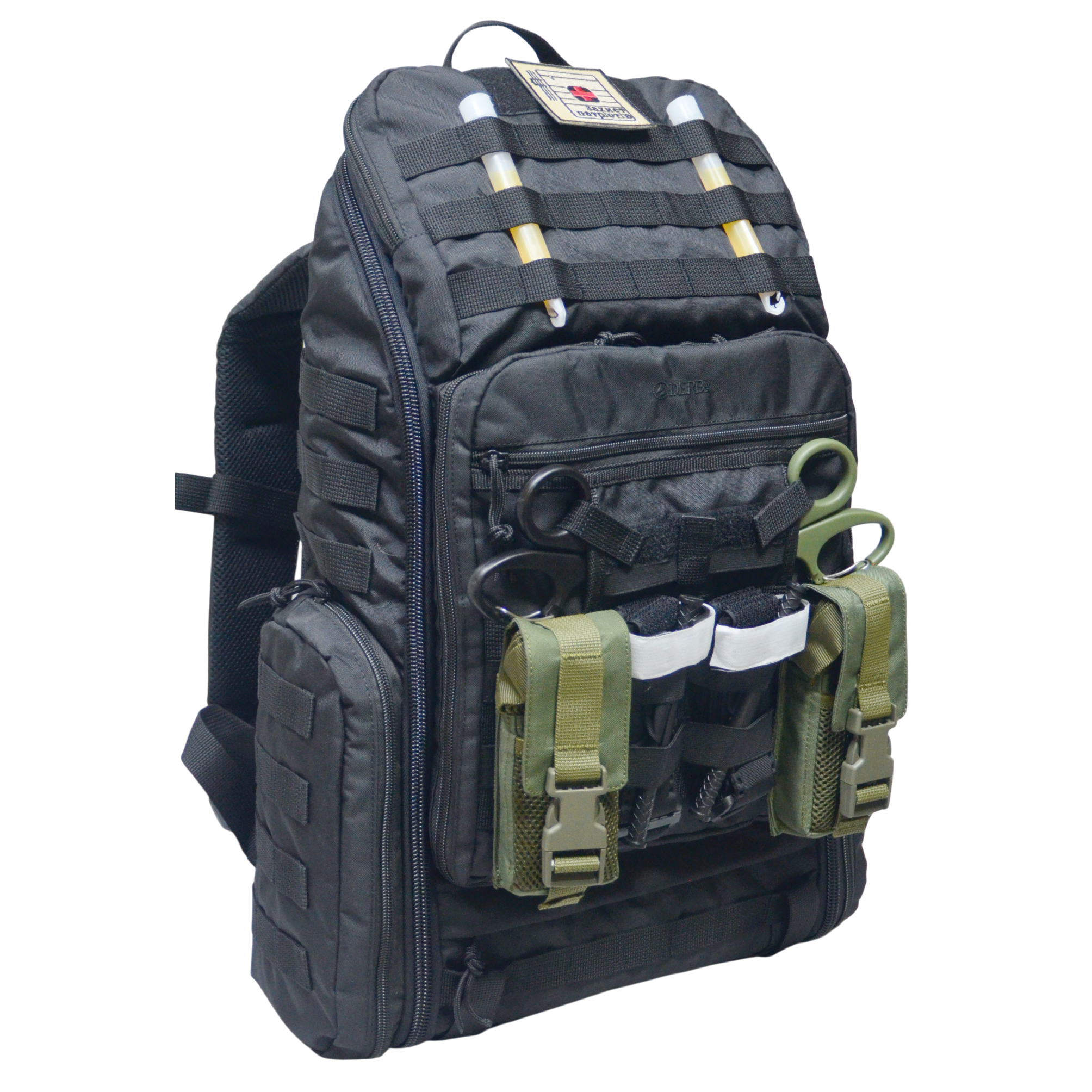 Рюкзак укладка Derby SKAT-2 для снаряжения и инструментов Черный (2087571229)