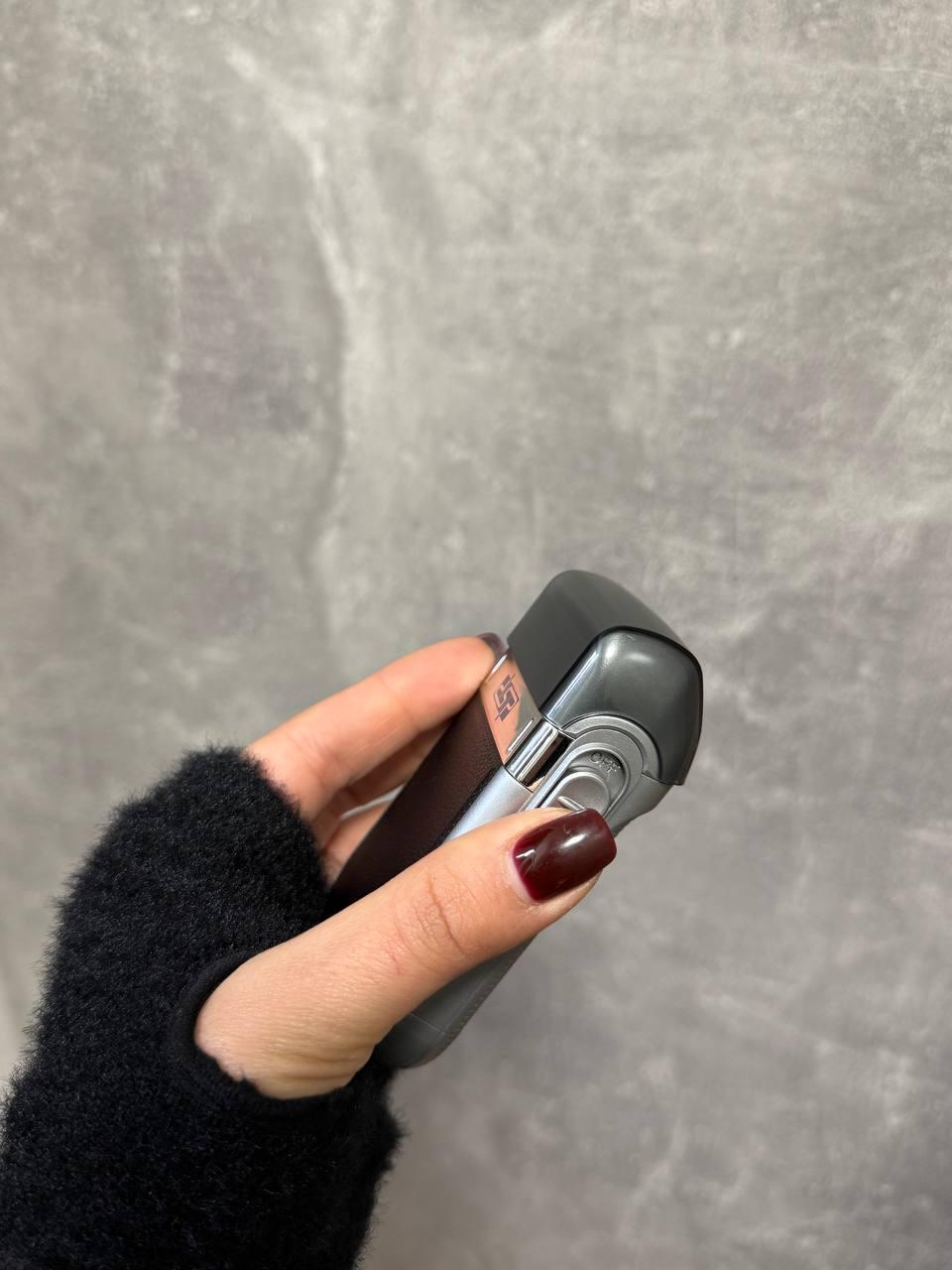 Электробритва шейвер DSP беспроводная Черный с серым (60019) - фото 3