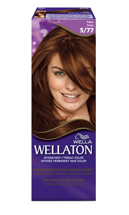 Крем-фарба для волосся Wellaton інтенсивна 5/77 Какао (20173)