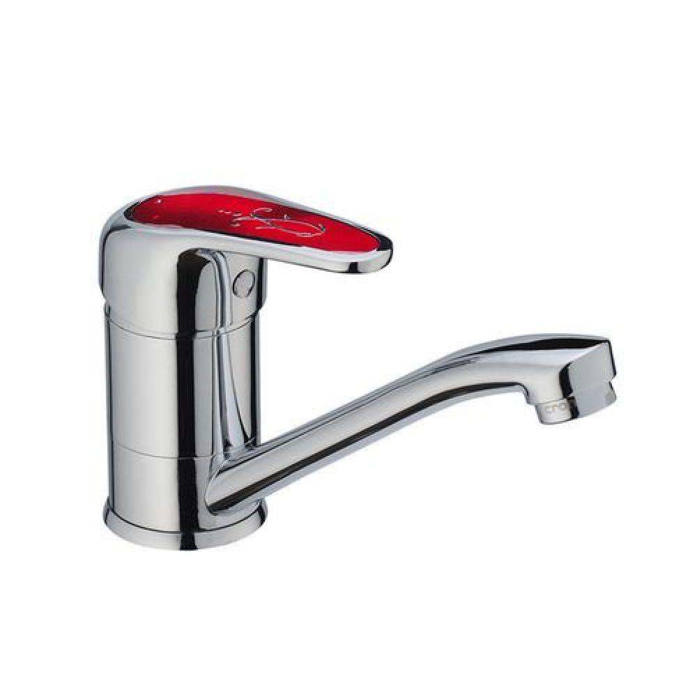 Смеситель для кухни CRON Magic 15 см Red (18302)
