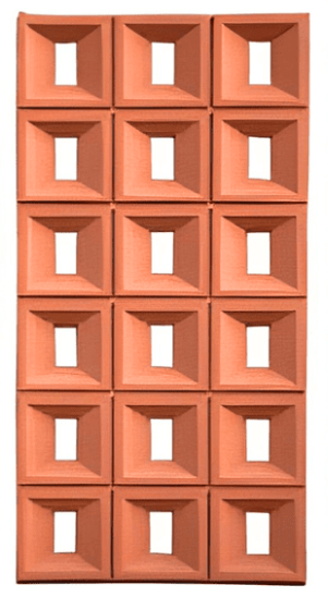 3D-панель Пекин 1200х600х30 мм Коралловый (2386546338) 3D-панель Пекин 1200х600х30 мм Коралловый (2386546338)