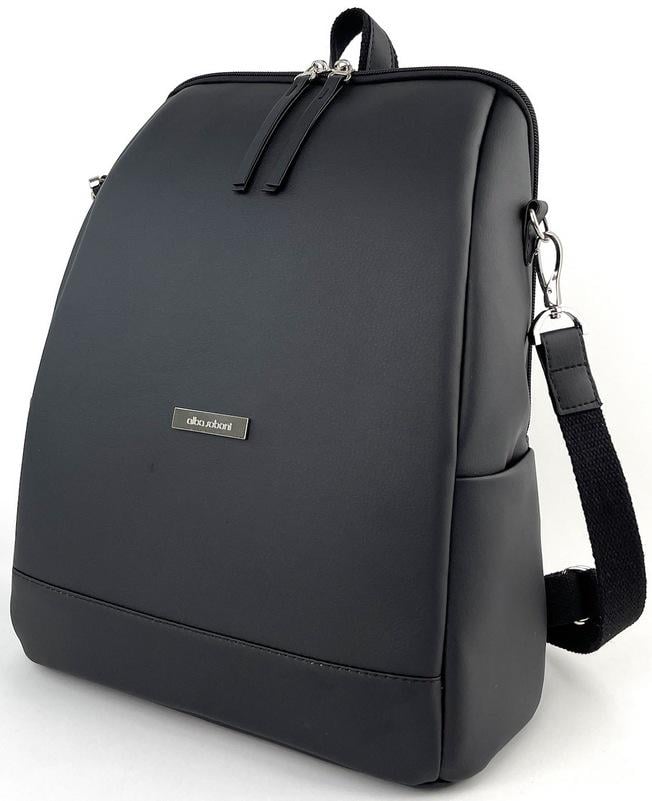 Міський рюкзак жіночий Alba Soboni 240014 з кишенею для ноутбука 13,6" Чорний