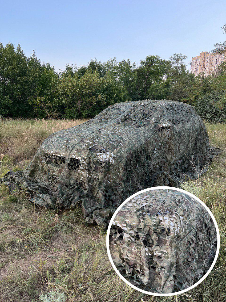 Маскировочная сетка Камуфляж №4 3х5 м Зеленый - фото 2 Маскировочная сетка Камуфляж №4 3х5 м Зеленый - фото 2