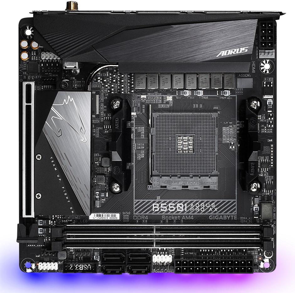 Материнская плата Gigabyte B550I AORUS PRO AX (12430084)