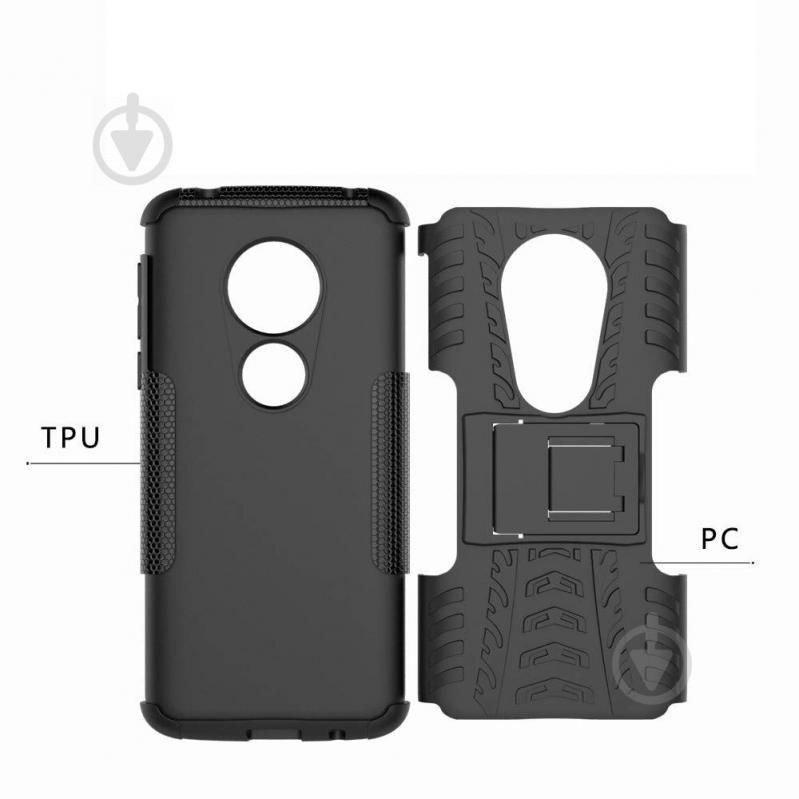 Чохол Armor Case для Motorola Moto E5 Play XT1921 Чорний (hub_eVwy10585) - фото 6