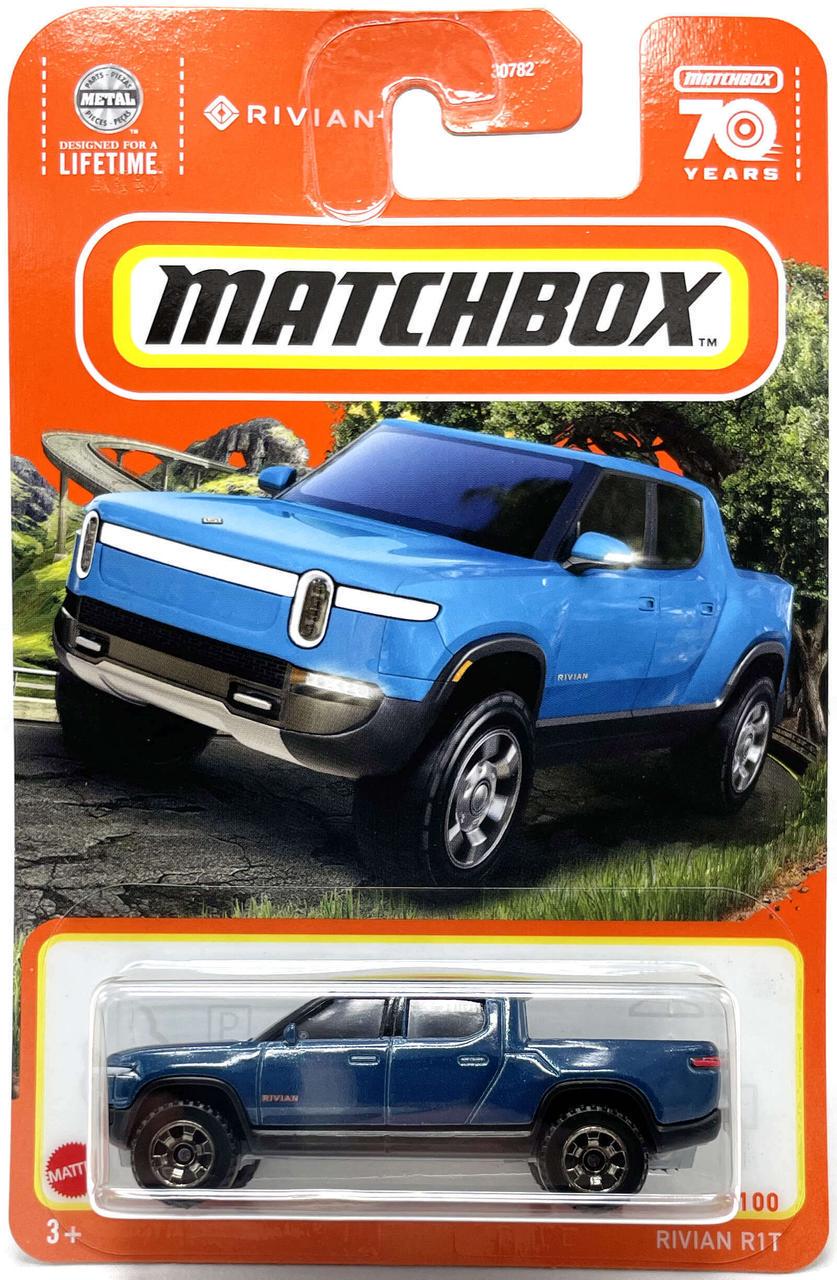Игрушечная машинка Matchbox Rivian R1T 2022 MBX Highway №38 (HFN89)