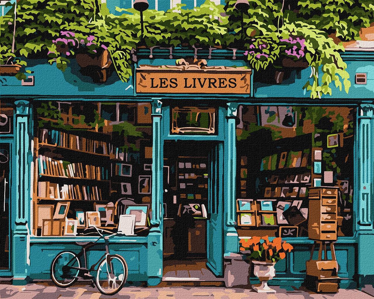 Картина по номерам Ideyka Пейзаж В мире книг 40х50 см (KHO 3653)