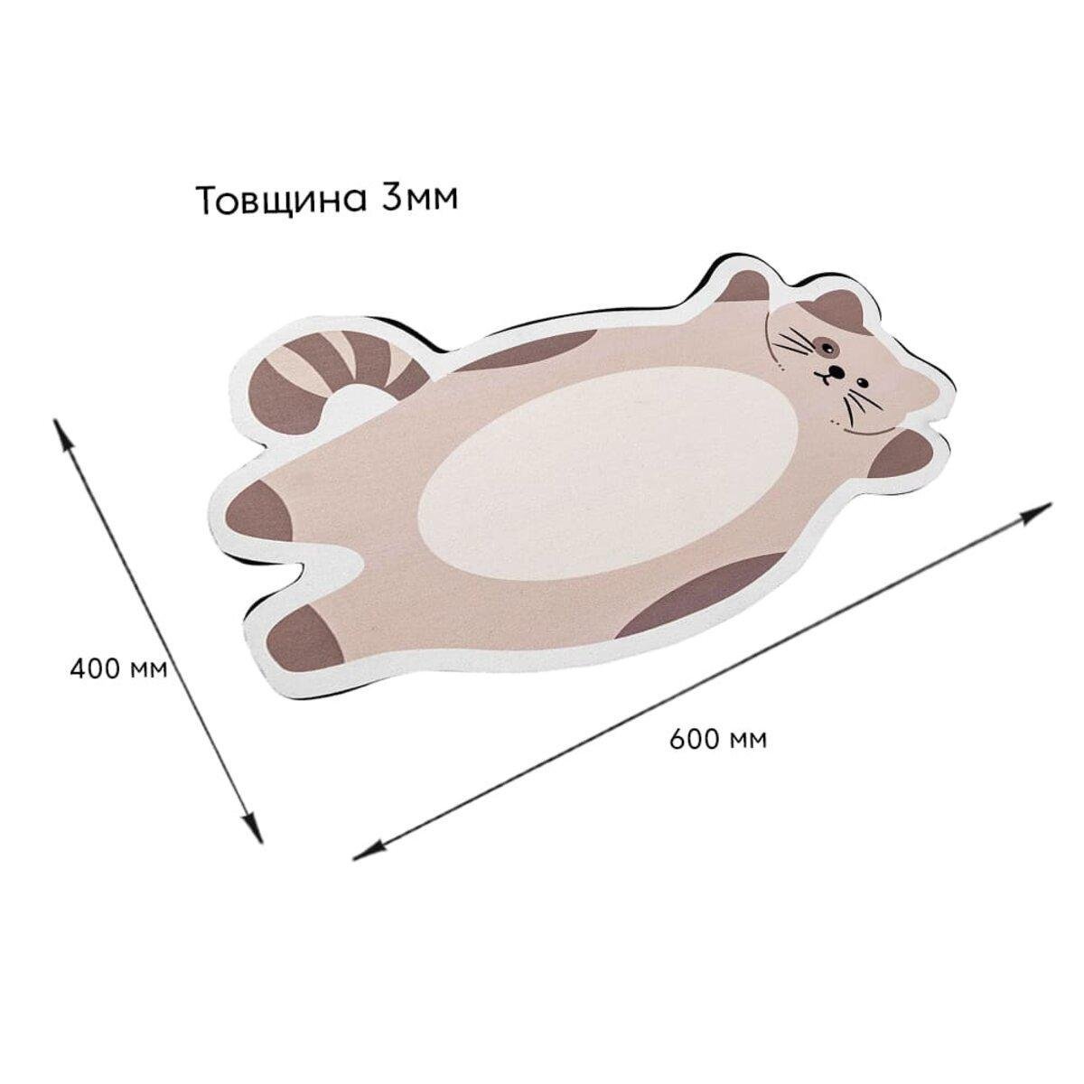 Коврик влагопоглощающий Котик 40х60х3 мм (SW-00002564) - фото 3 Коврик влагопоглощающий Котик 40х60х3 мм (SW-00002564) - фото 3