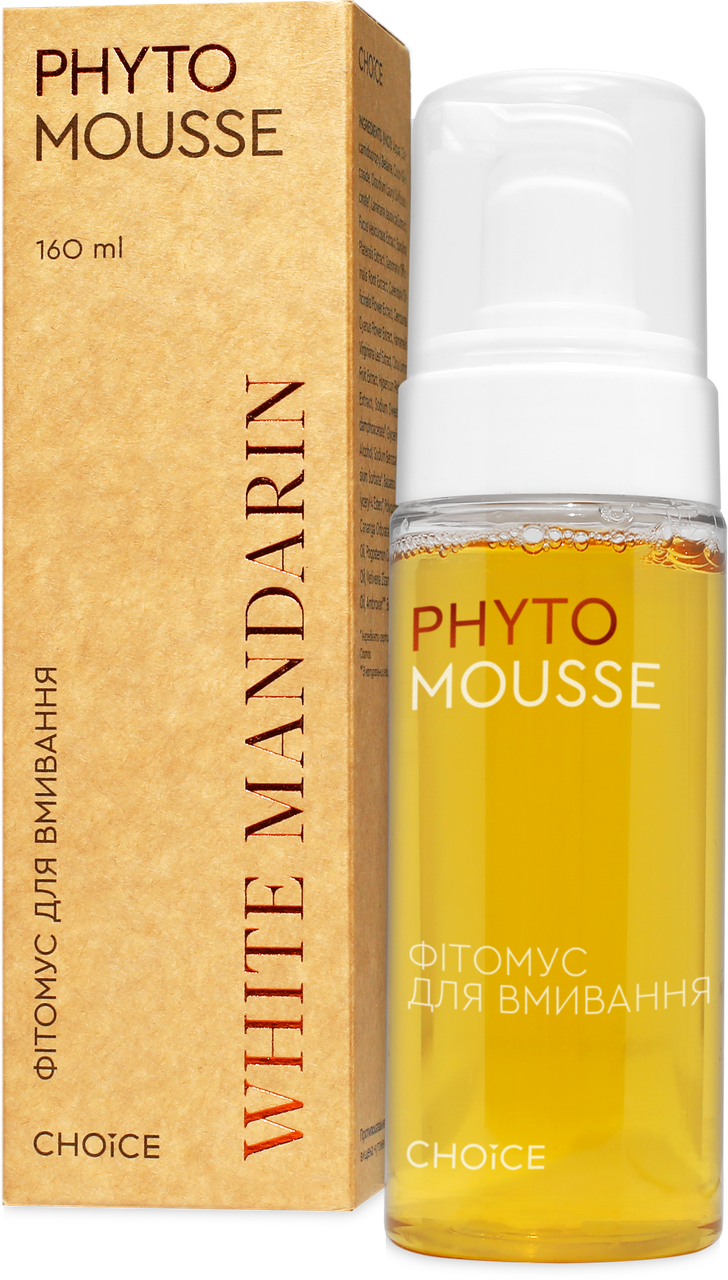 Фитомус нежный для умывания лица White Mandarin Морские водоросли 160 мл (1837767737)