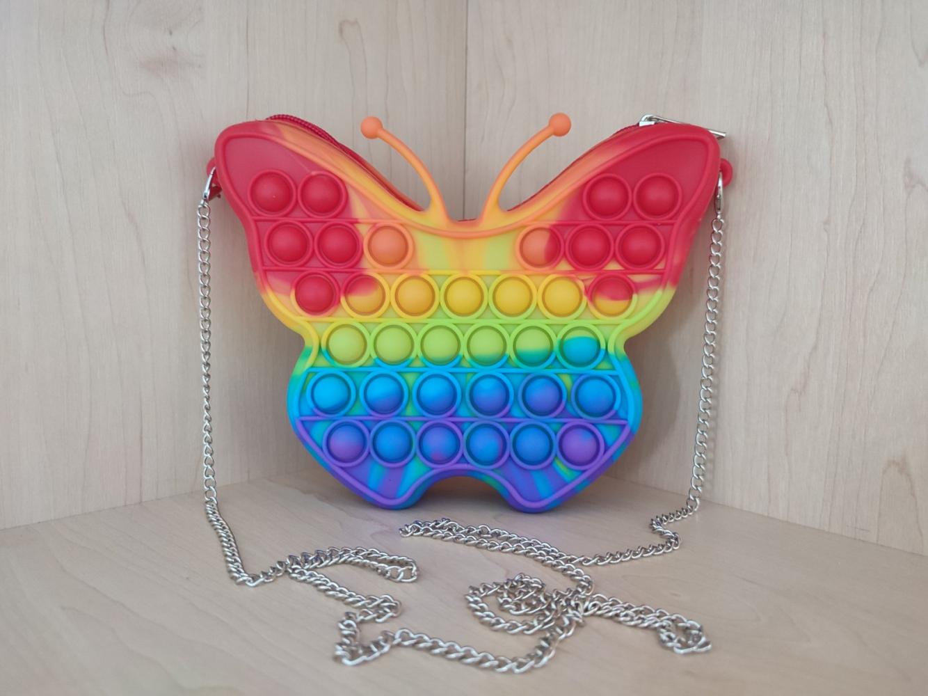 Сумка антистресс Pop It Бабочка (22280)