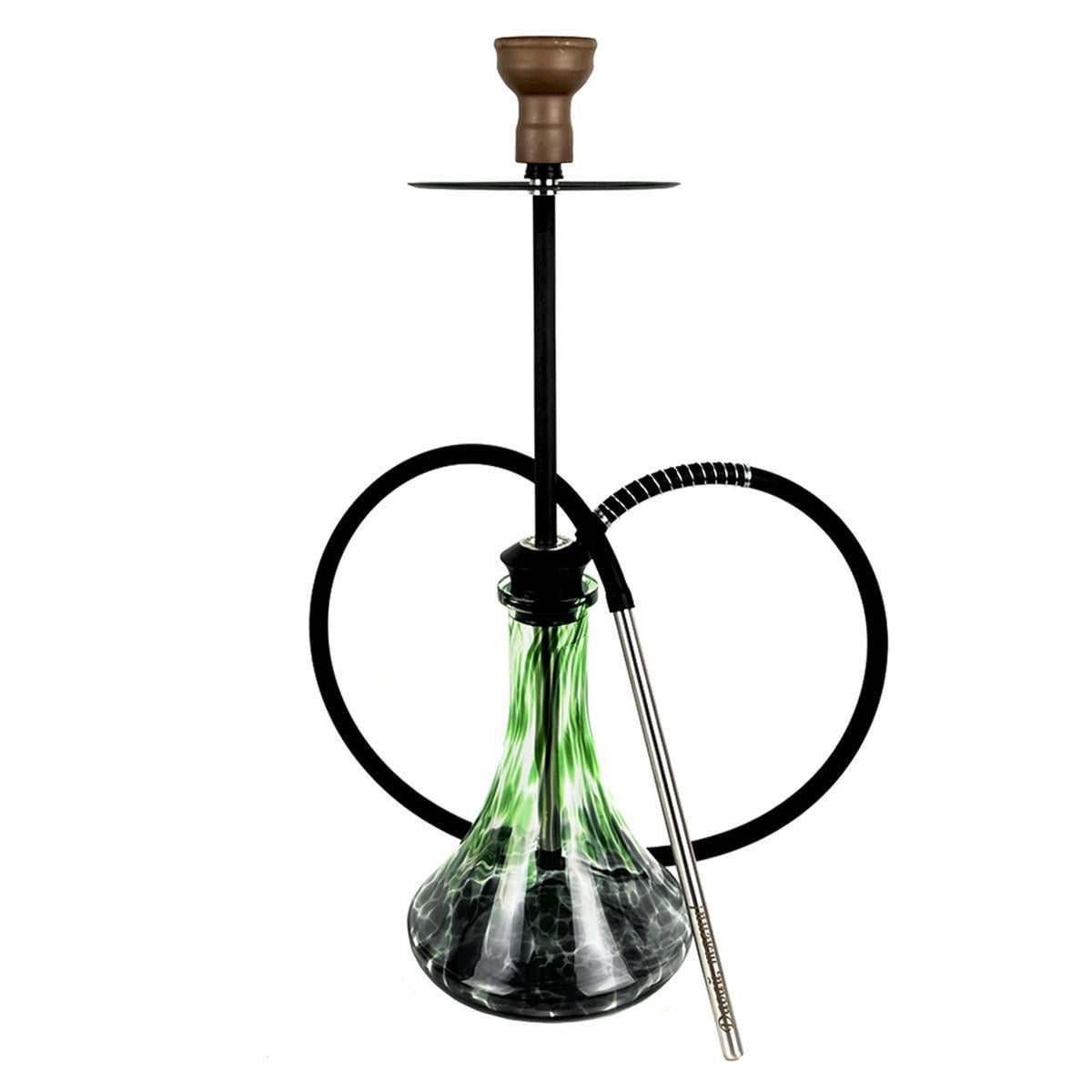 Кальян Tiaga Hookah Classic Black Craft XL Green