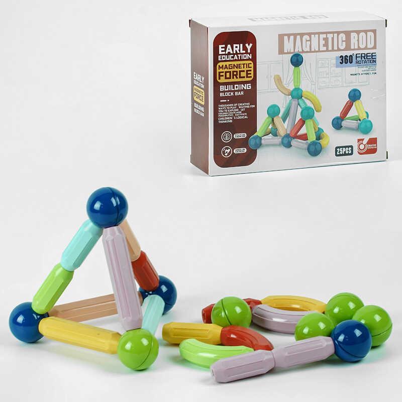 Конструктор LZ 8001 магнитный 25 деталей (120802)