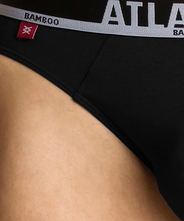 Трусы мужские спорт Atlantic MP-1565 бамбук S Черный (MP-1565SCZA) - фото 2 Трусы мужские спорт Atlantic MP-1565 бамбук S Черный (MP-1565SCZA) - фото 2