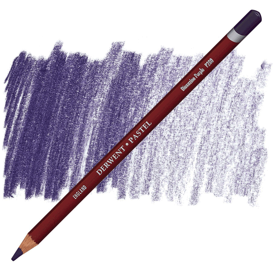 Олівець пастельний Derwent Pastel P280 2300257 6 шт. Діоксазин пурпуровий (5028252125017) - фото 1
