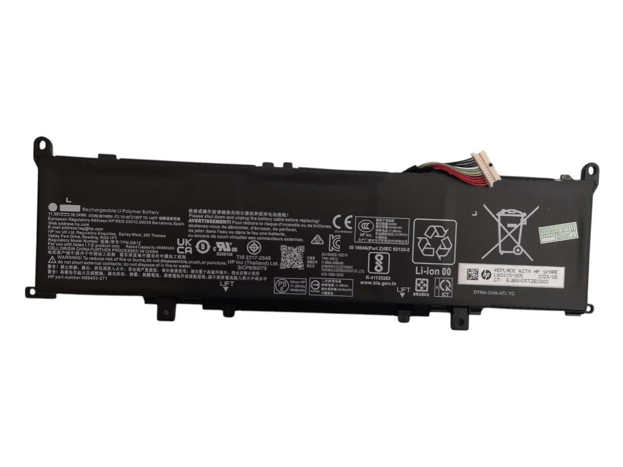 Аккумулятор для HP ProBook 440/460/EliteBook 630/640/645/660 G11/RX03XL 4646 mAh 50,04Wh (000012369)