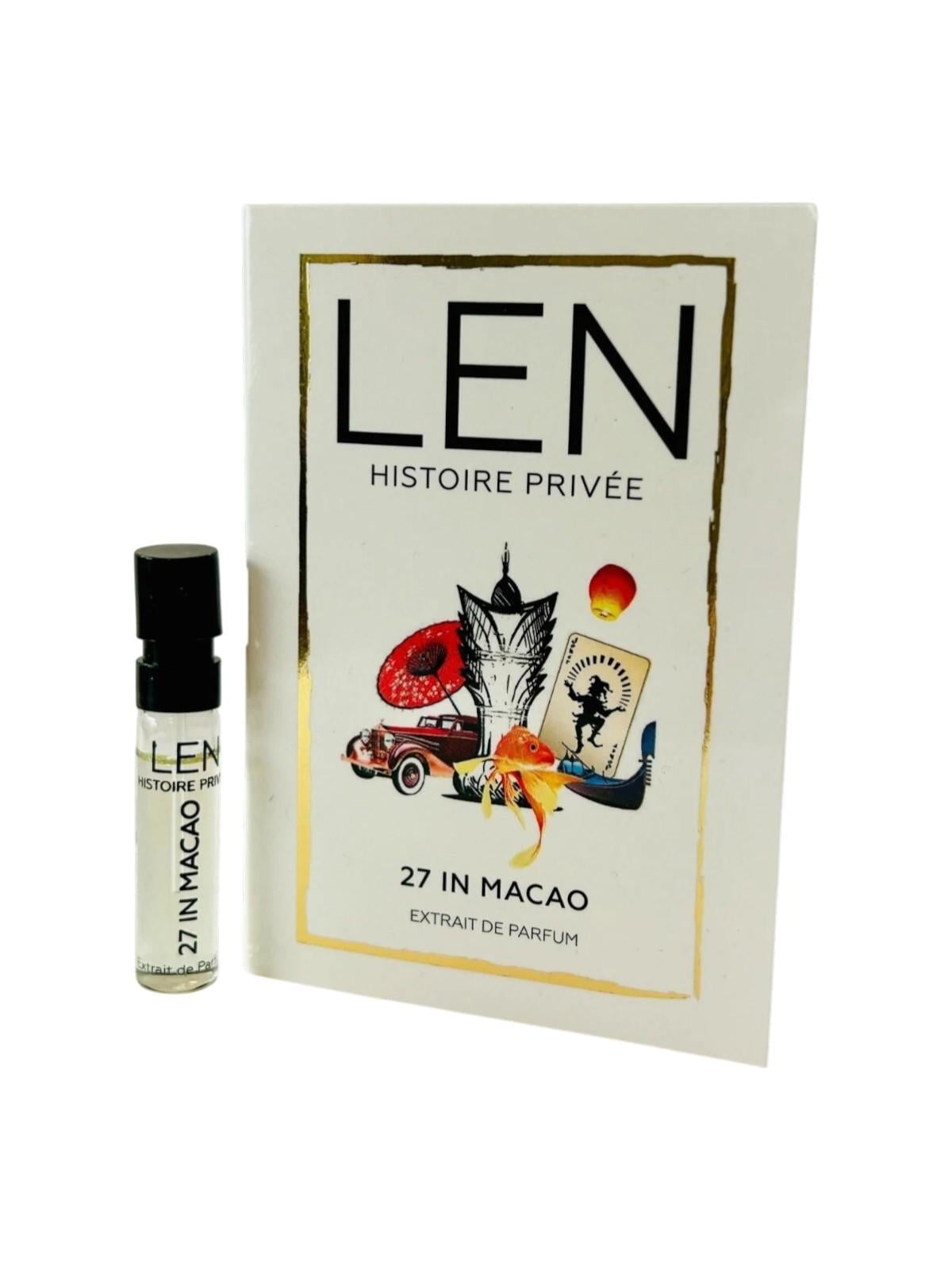 Духи унисекс Len Fragrances 27 In Macao 1,8 мл пробник (402308)