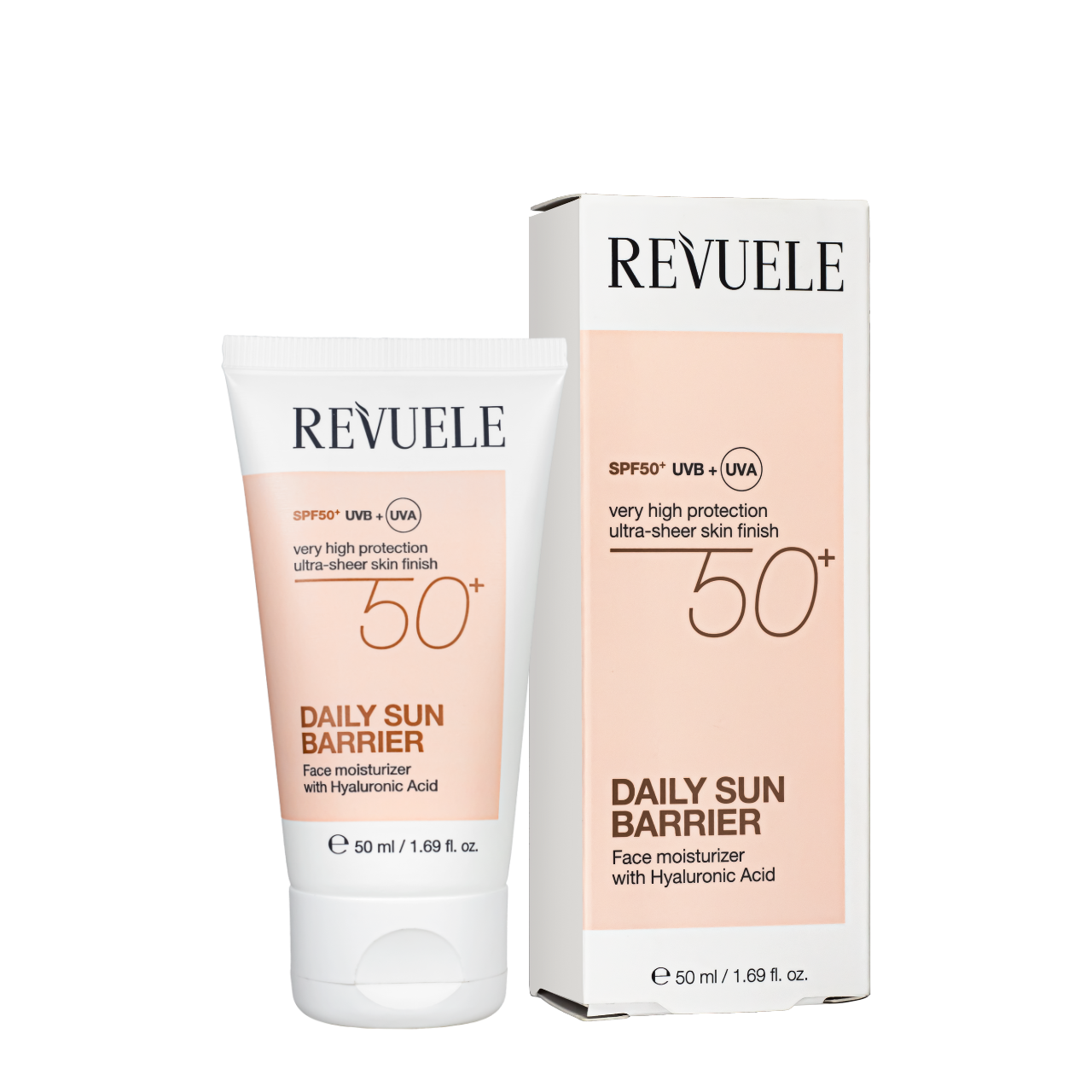 Крем-барьер для лица солнцезащитный Revuele Daily Sun Barrier SPF 50 50 мл
