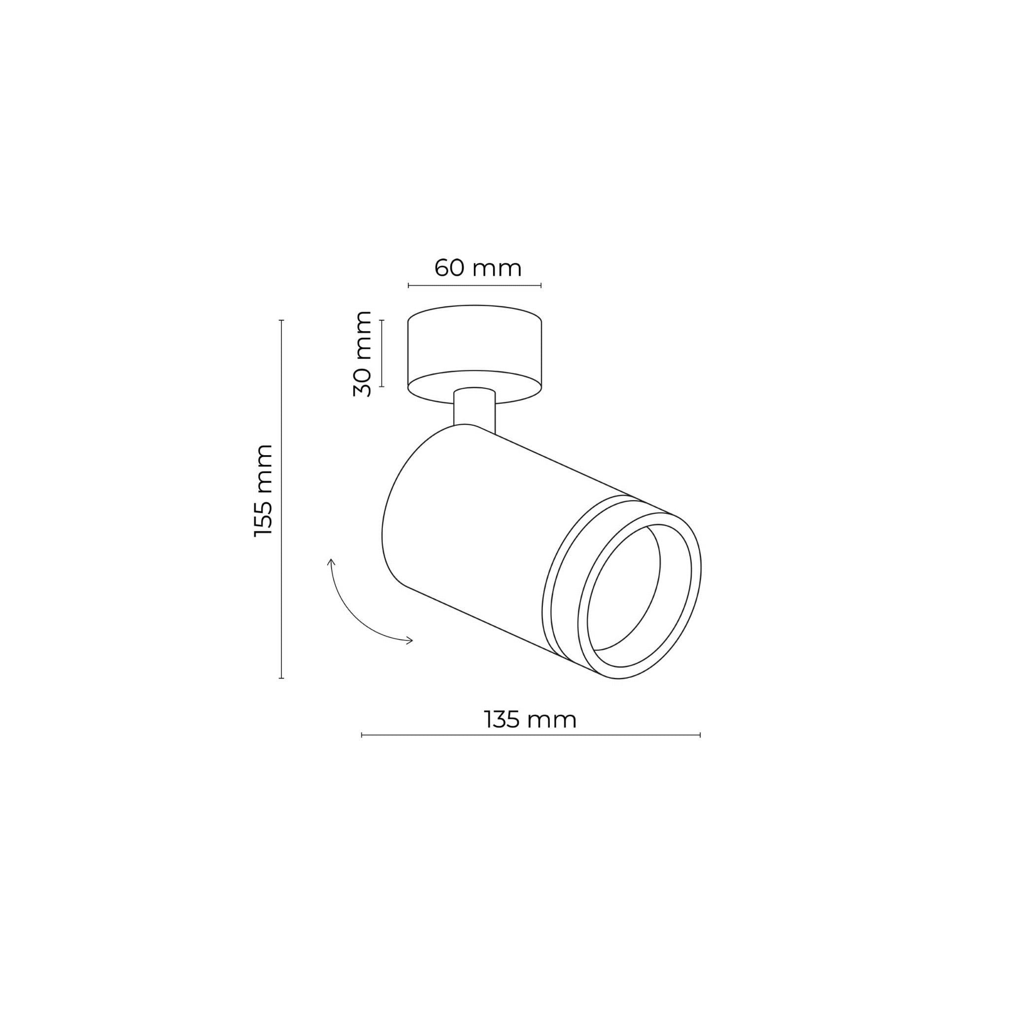 Світильник стельовий TK-Lighting Jet 6911 White - фото 6