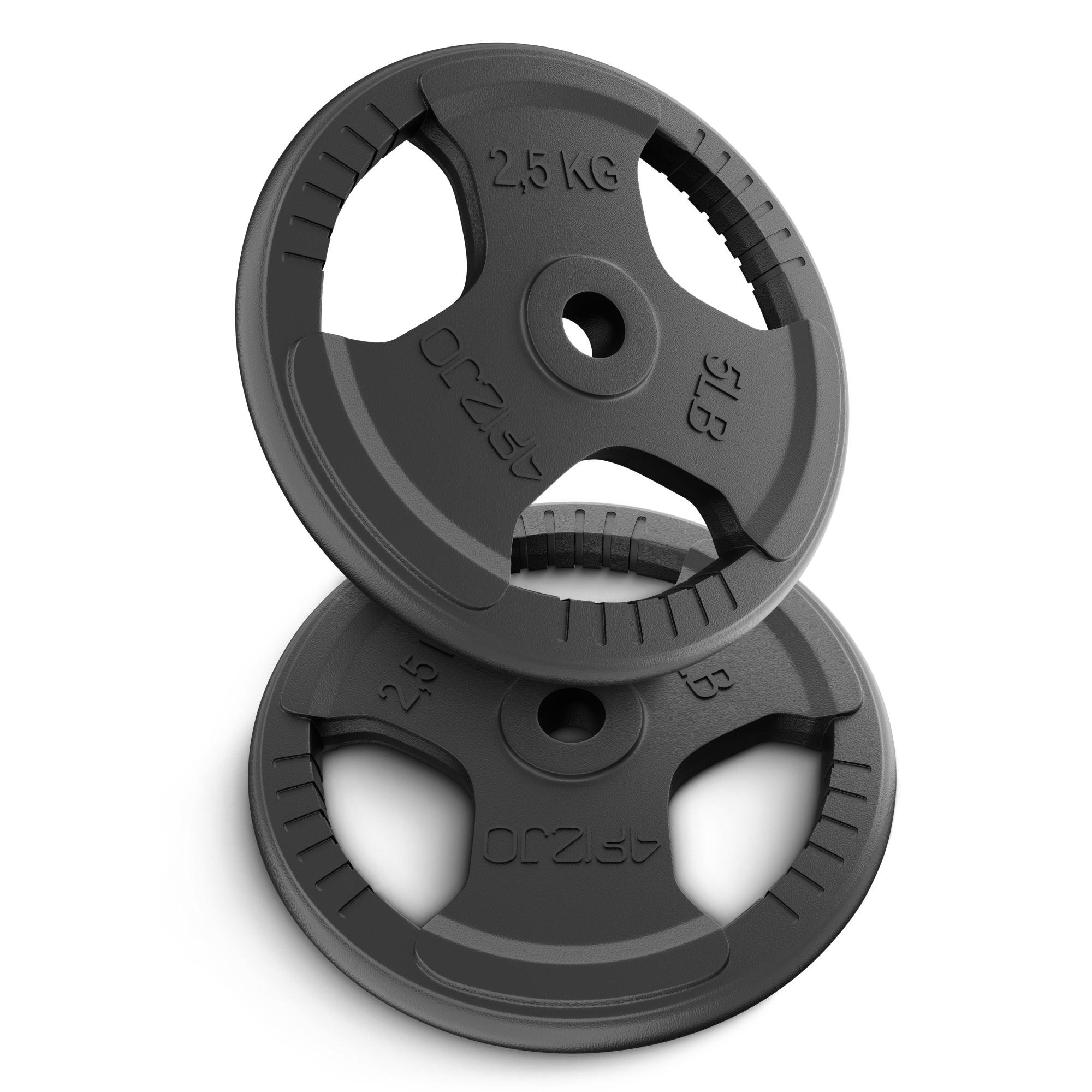 Диск металевий 4fizjo 2 x 2.5 кг 26 мм Black (P-5905973401364) - фото 2 Диск металевий 4fizjo 2 x 2.5 кг 26 мм Black (P-5905973401364) - фото 2