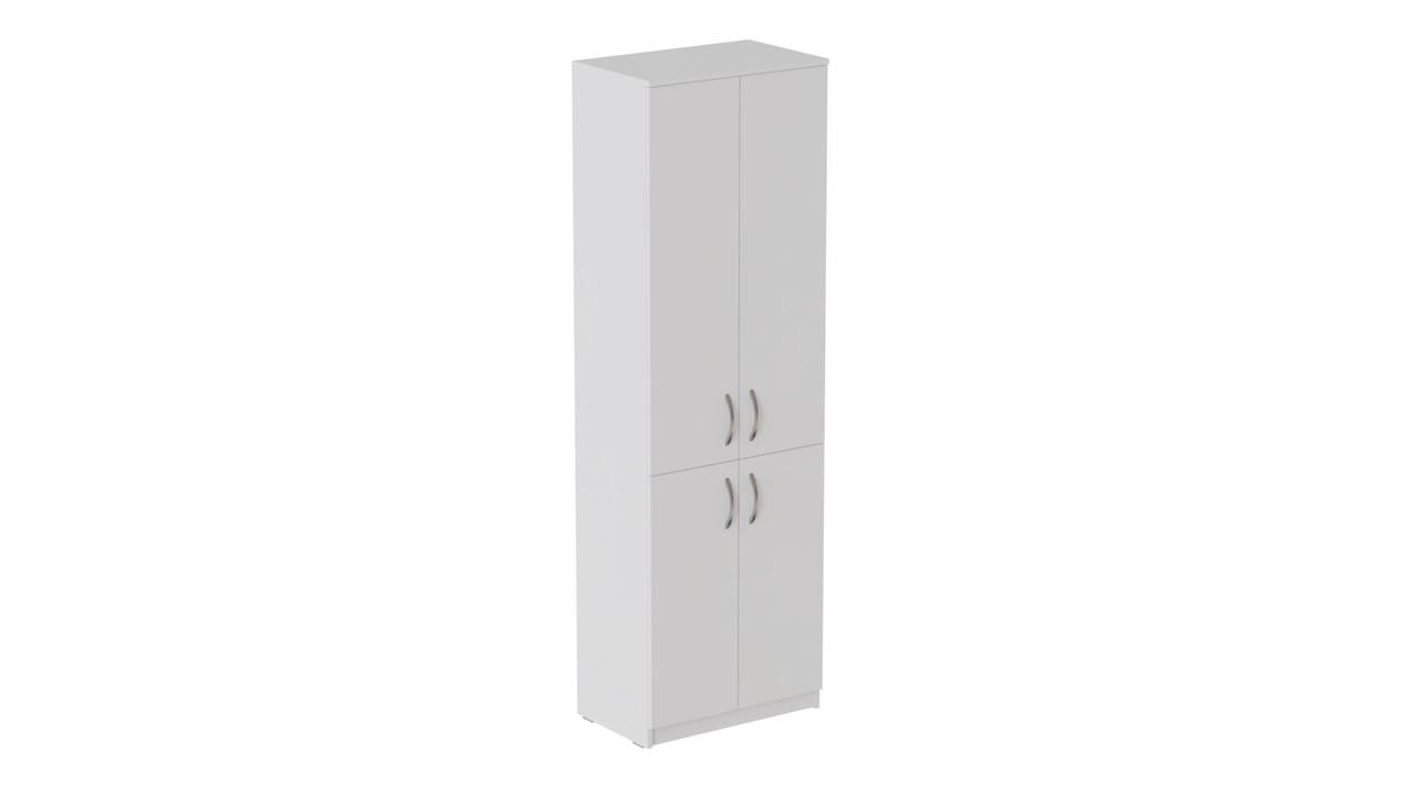 Шкаф Ferrum-decor Анжело на 5 полок с 4 дверями ДСП 16 мм 1900x600x380 мм Белый (FRD-105001)