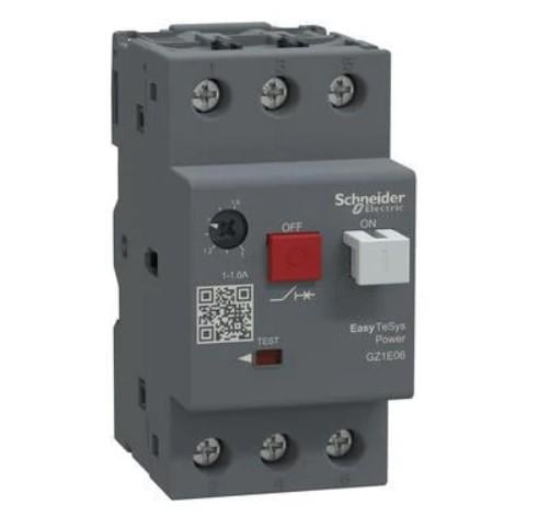 Автоматический выключатель защиты двигателя Schneider Electric 1-1,6 (GZ1E06)