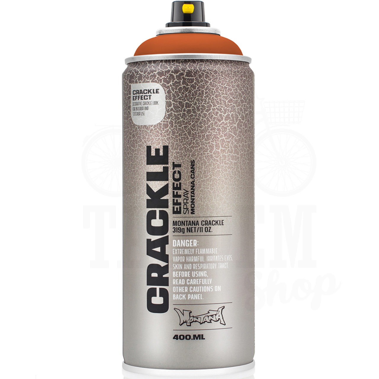 Краска с эффектом растрескивания Montana Crackle 400 мл аэрозоль EC8004 Copper Brown