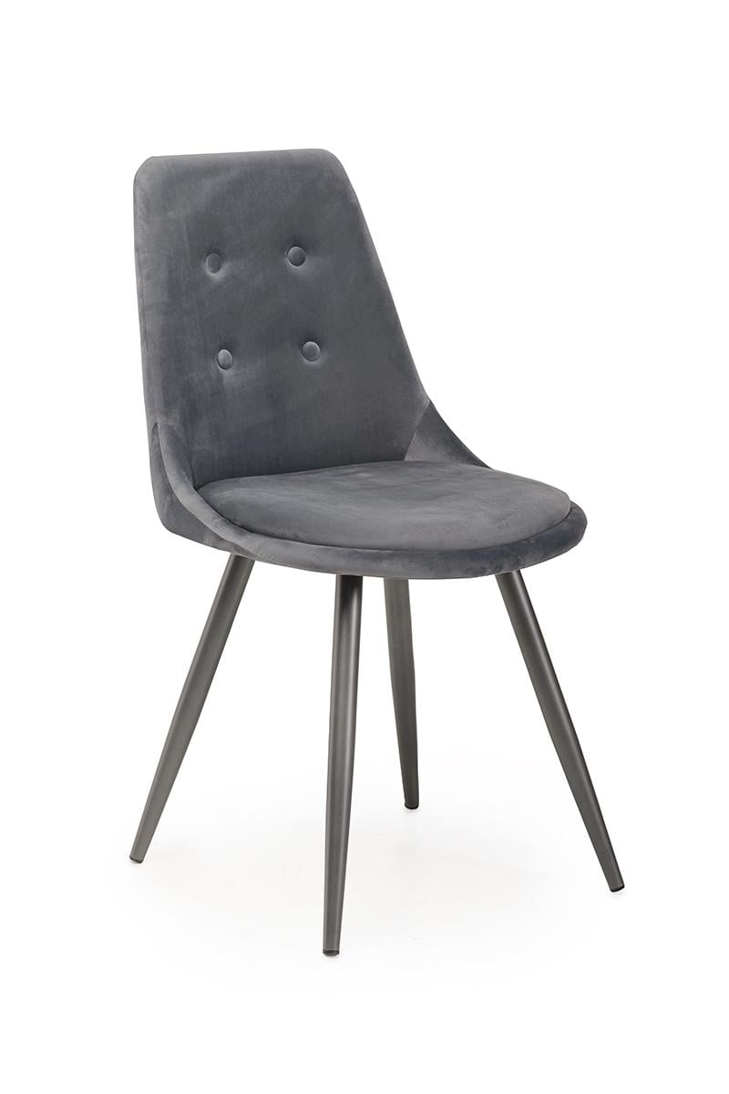 Стул Vetro Mebel M-19 вельвет Серый