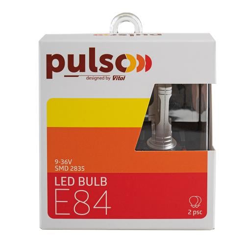 Лампы PULSO E84-H8/H9/H11/H16/2835/9-36v/2x15w/2000Lm/4300K ​​(E84-H8/H9/H11/H16Y) - фото 2