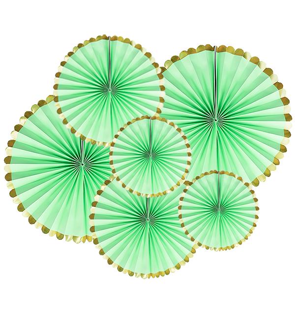 Подвесные веера Mint набор 6 шт.