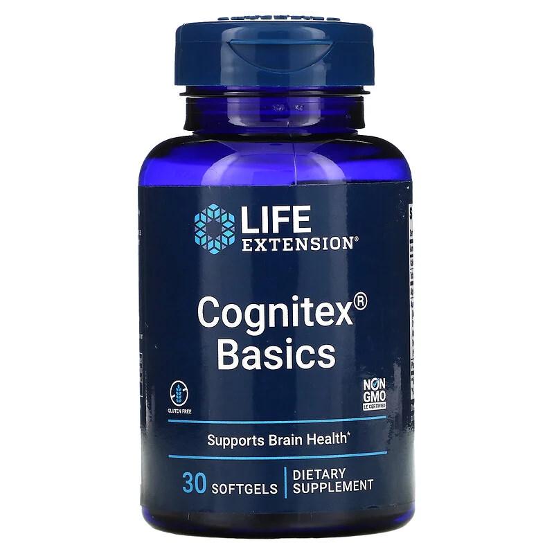 Натуральная добавка Life Extension Cognitex Basics 30 капс. (7952)