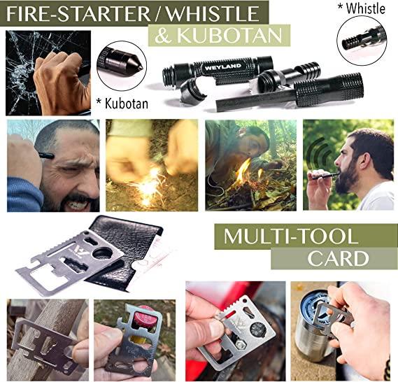 Набір для виживання з ножем Essentials для походів - фото 2 Набір для виживання з ножем Essentials для походів - фото 2