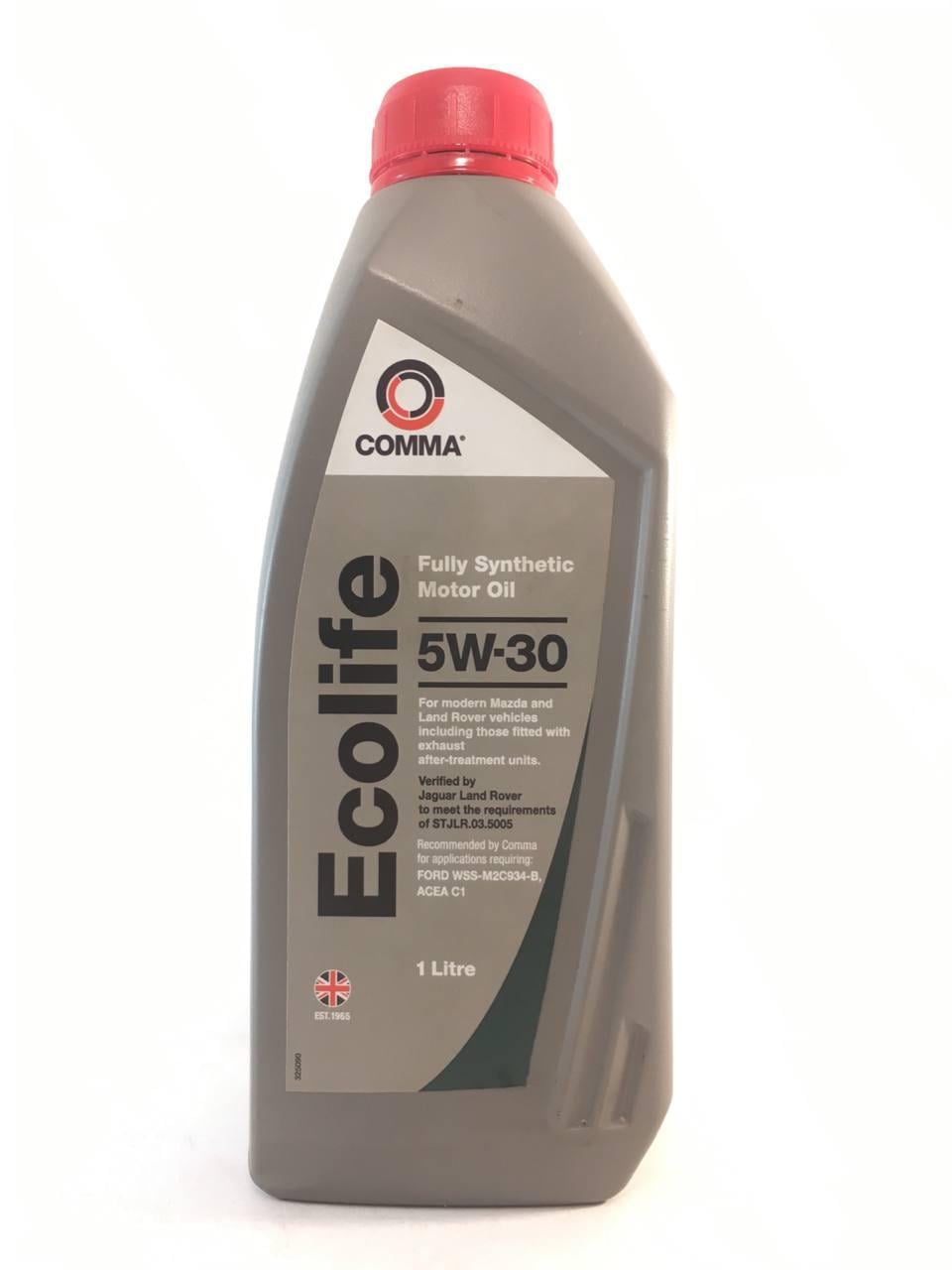 Моторное масло COMMA Ecolife C1 5W-30 1 л (ECL1L)