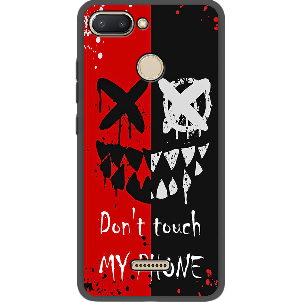 Чохол BoxFace Xiaomi Redmi 6 Bad Smile Чорний силікон (34858-up2468-35124)