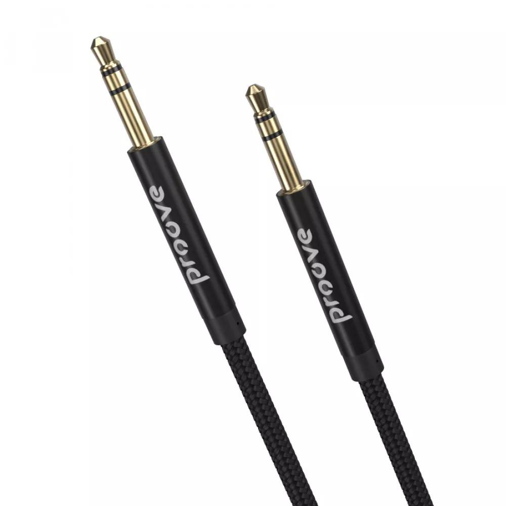 Кабель Proove Weft mini-jack 100 с м Black (544920)