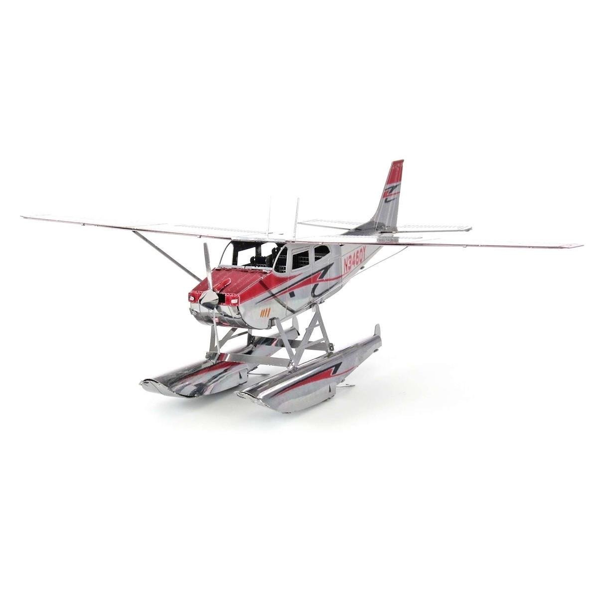 Конструктор металлический Metal Earth Cessna 182 Floatplane MMS111 3D - фото 2