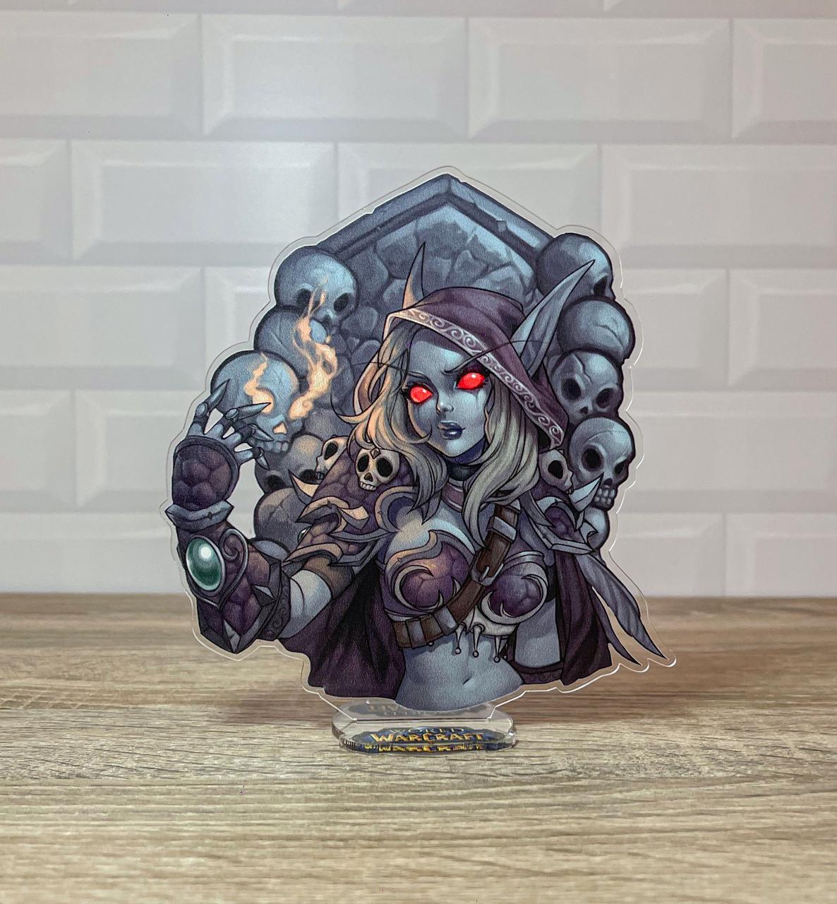 Фигурка коллекционная акриловая World of Warcraft Сильвана Ветрокрылая 15 см (2123602008)