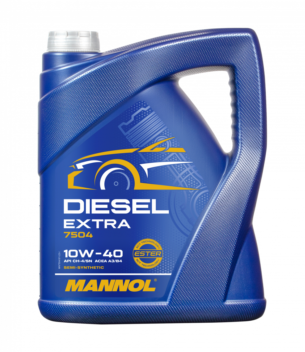 Моторное масло Mannol Diesel Extra 10W-40 7504 5 л