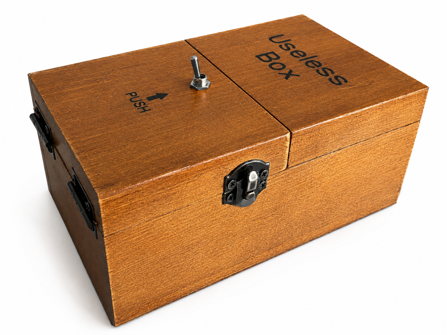 Безкорисна коробка Useless Box з натурального дерева (1006-289-00)