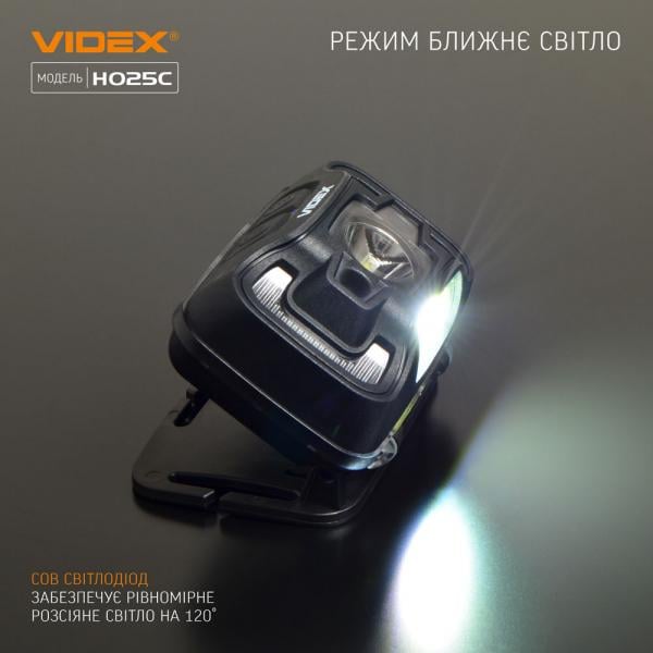 Ліхтар налобний Videx світлодіодний 310 Lm/5000 K (VLF-H025C) - фото 8 Ліхтар налобний Videx світлодіодний 310 Lm/5000 K (VLF-H025C) - фото 8