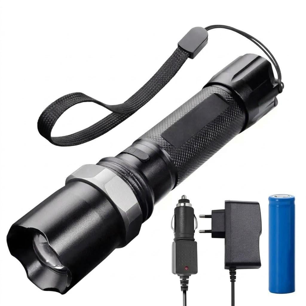 Фонарик ручной BL-8626-XPE Li-Ion 18650 аккумуляторный 1х18 650 3,7V 3хААА