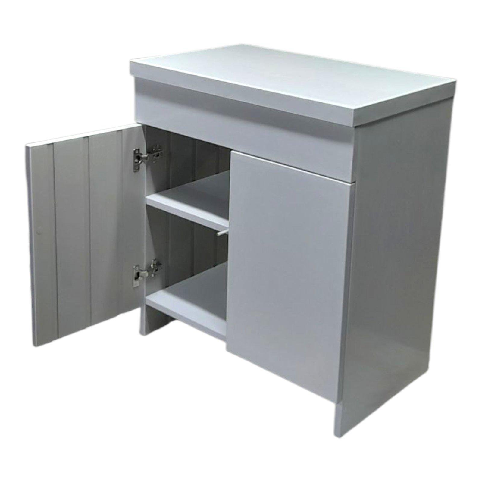 Тумба со столешницей для ванной комнаты пластиковая напольная 70 см (2336) - фото 5 Тумба со столешницей для ванной комнаты пластиковая напольная 70 см (2336) - фото 5