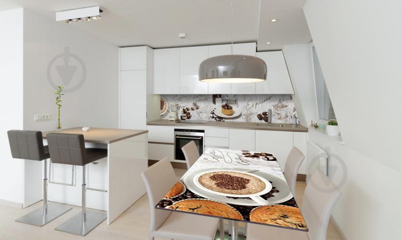 Наклейка виниловая на стол Zatarga «Тирамису» 650х1200 мм Z180783/1st