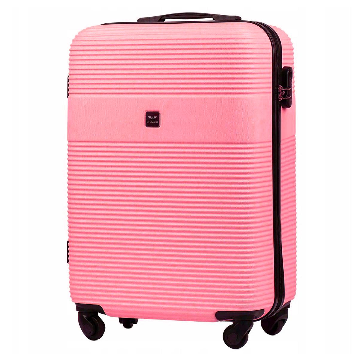 Чемодан Wings 5398 микро пластиковый Розовый (Wp00584)