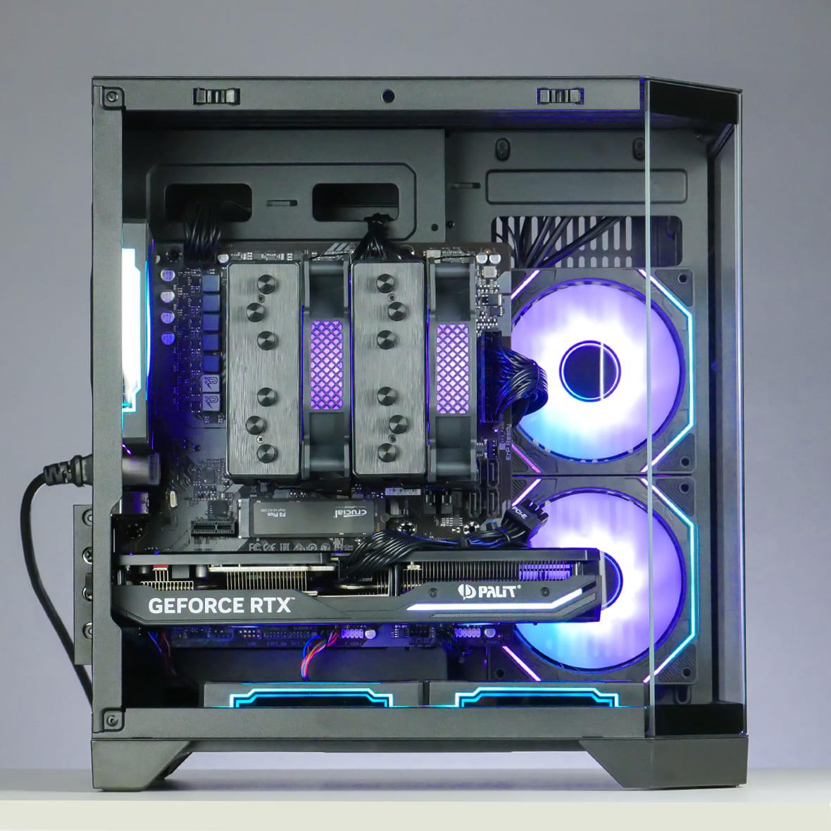 Компьютер игровой Digitalfury R7 Ryzen 7 5700Х3D 32 Gb DDR4 RTX 5070 12 Gb 2000 Gb SSD M2 B550 700W - фото 6 Компьютер игровой Digitalfury R7 Ryzen 7 5700Х3D 32 Gb DDR4 RTX 5070 12 Gb 2000 Gb SSD M2 B550 700W - фото 6