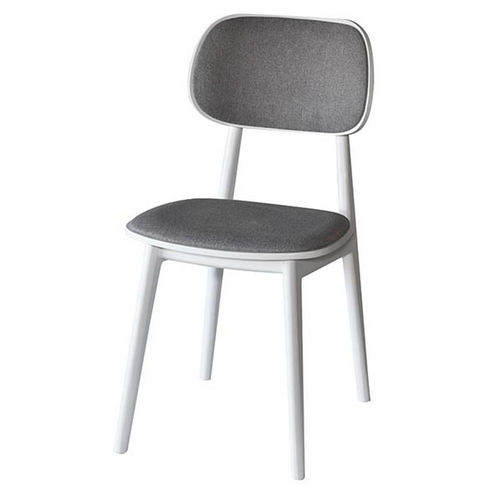 Стілець обідній Лула Софт Білий/Сірий (А0055531)