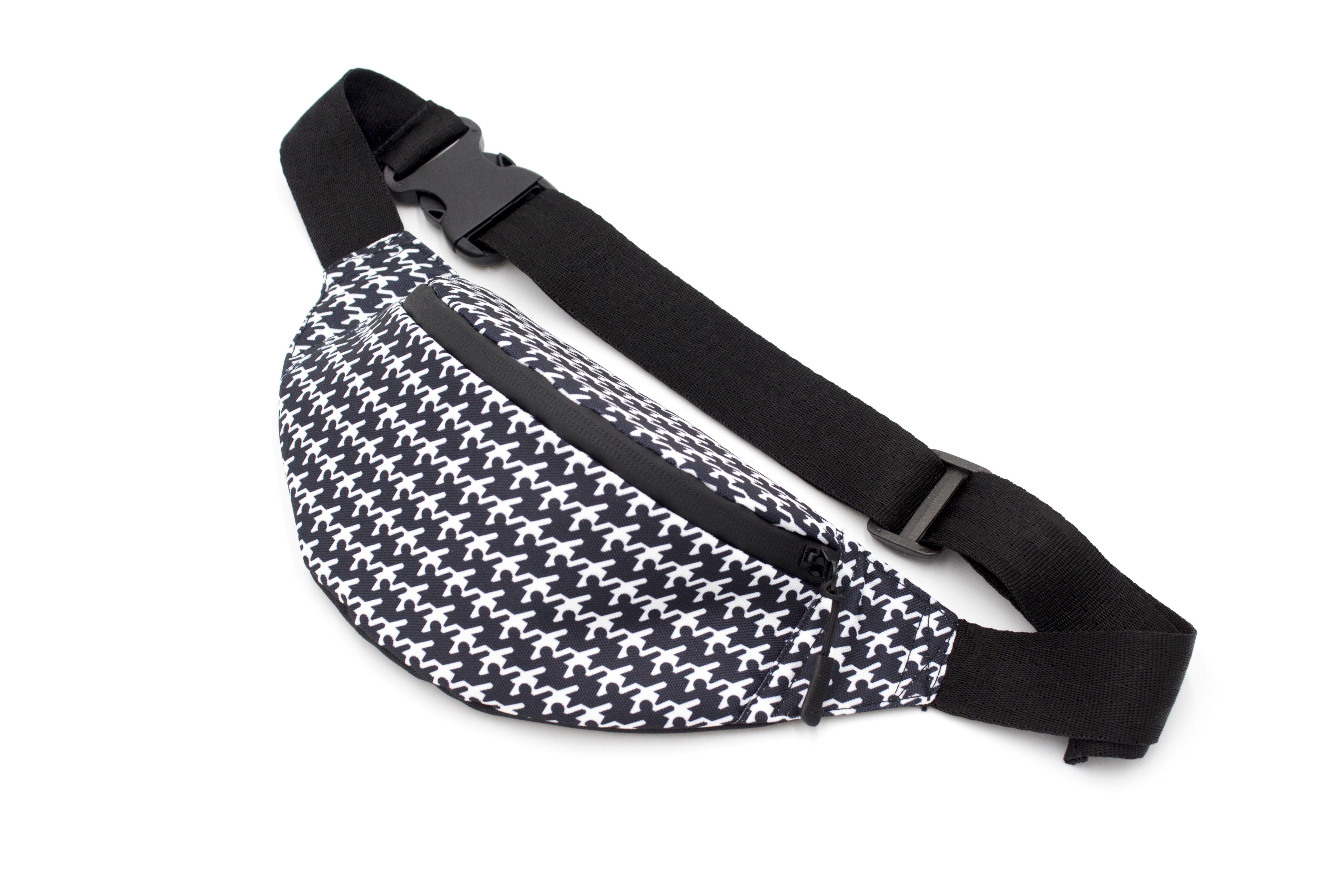 Сумка бананка Гусяча лапка (BG-018) - фото 3