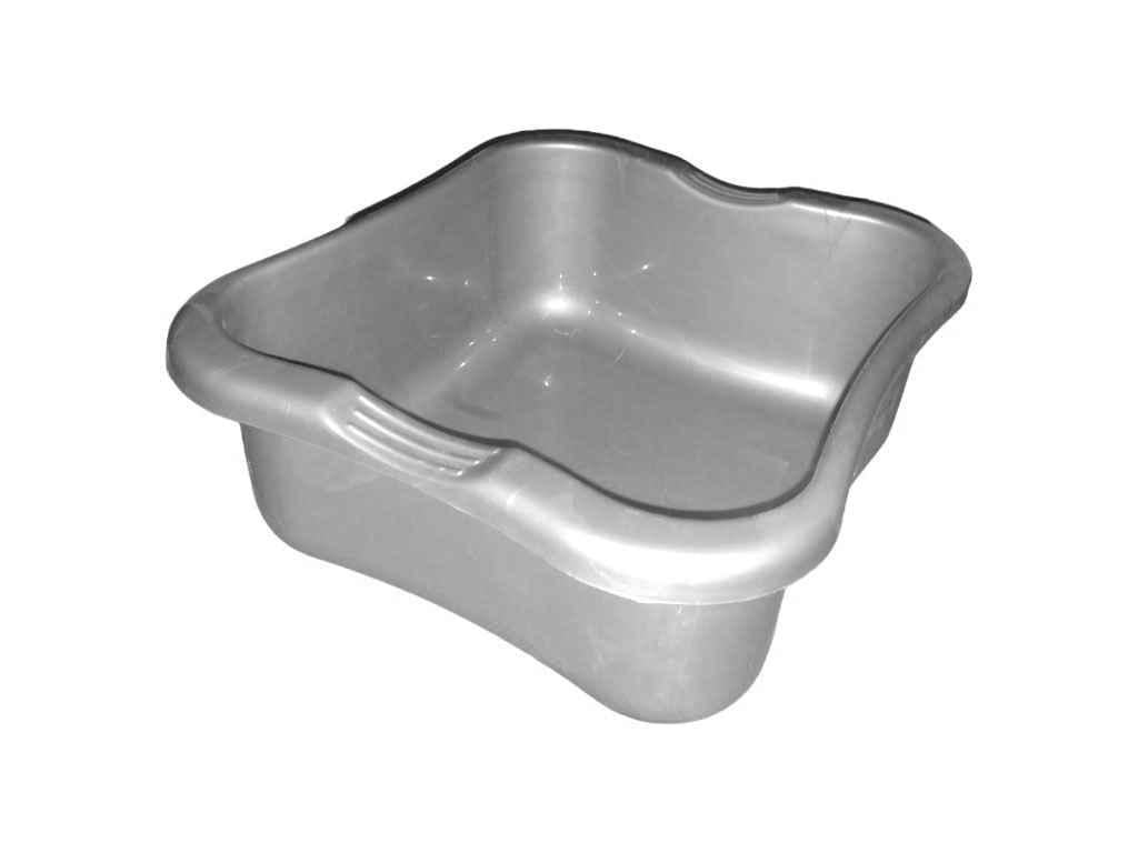 Таз Полимерагро прямоугольный п/п 6 л Металлик (706785) Таз Полимерагро прямоугольный п/п 6 л Металлик (706785)