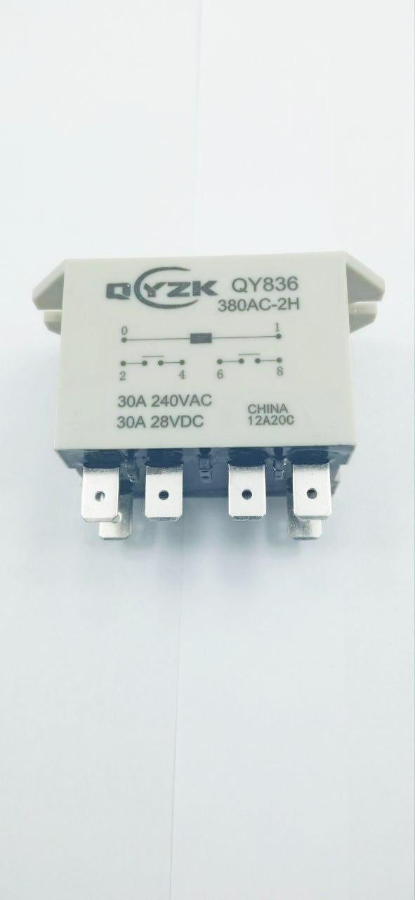 Реле QY836-380AC-2HP 380VAC 30A 2A катушка (32524) Реле QY836-380AC-2HP 380VAC 30A 2A катушка (32524)