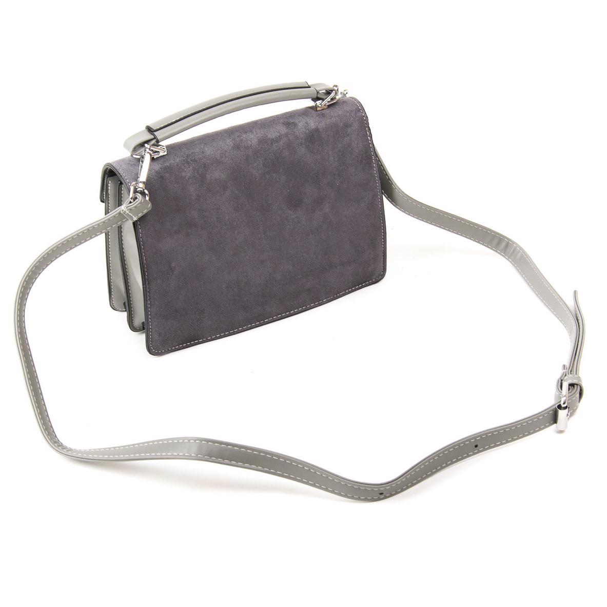 Женская сумочка из замша Fashion 1094 Серый - фото 2 Женская сумочка из замша Fashion 1094 Серый - фото 2