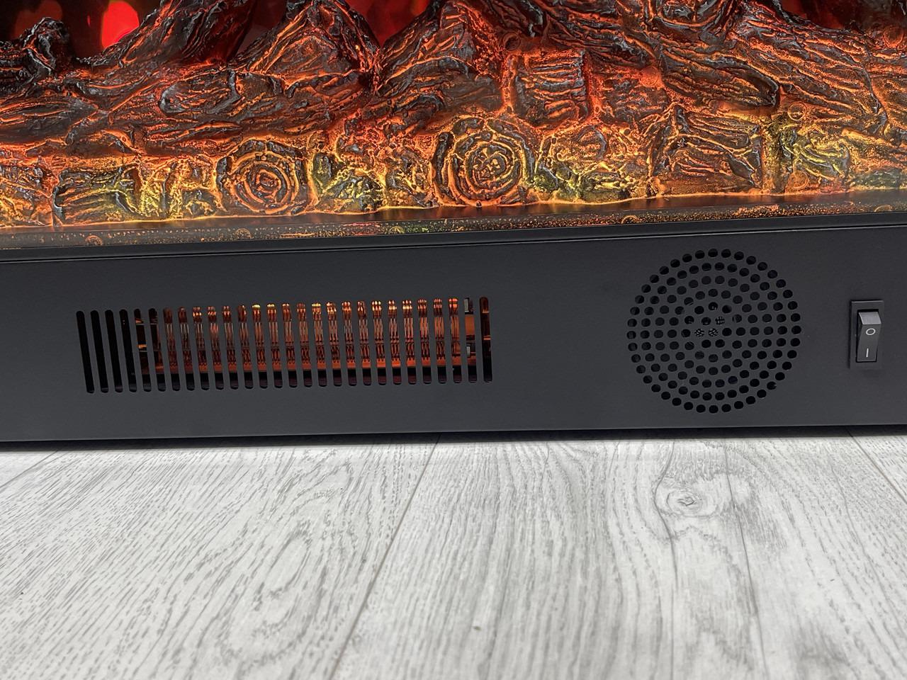 Електричний камін Novela 1500 Вт Bluetooth звук потріскування дров Anthracite (10080112) - фото 6